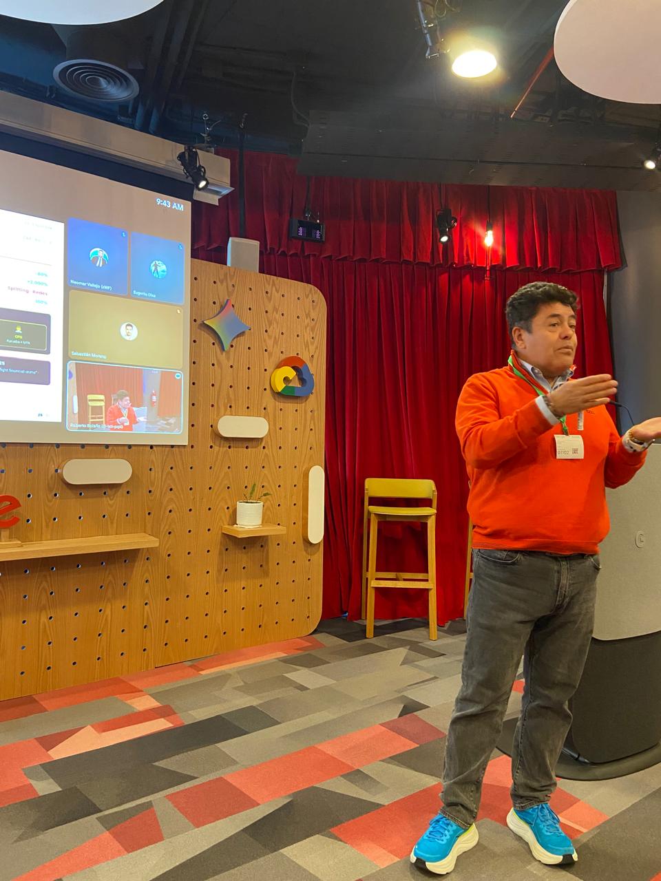 Sesión de alto nivel en las oficinas de Google Cloud